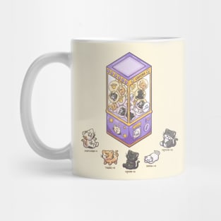 Gacha Cat Machine - Gashapon Mug